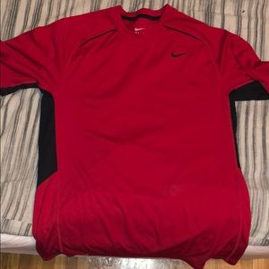 Medium men’s red nike drift shirt